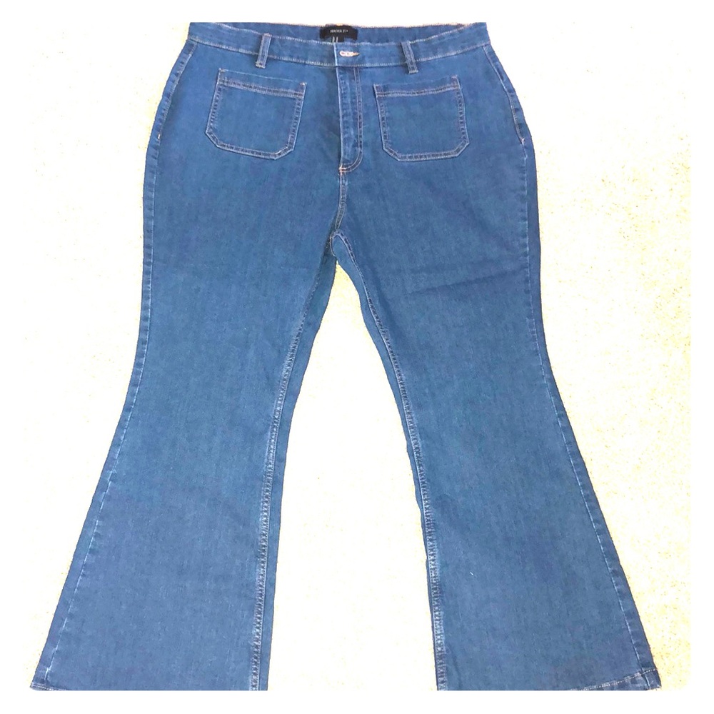 Forever 21 + flare jeans.  Brand New with tags.